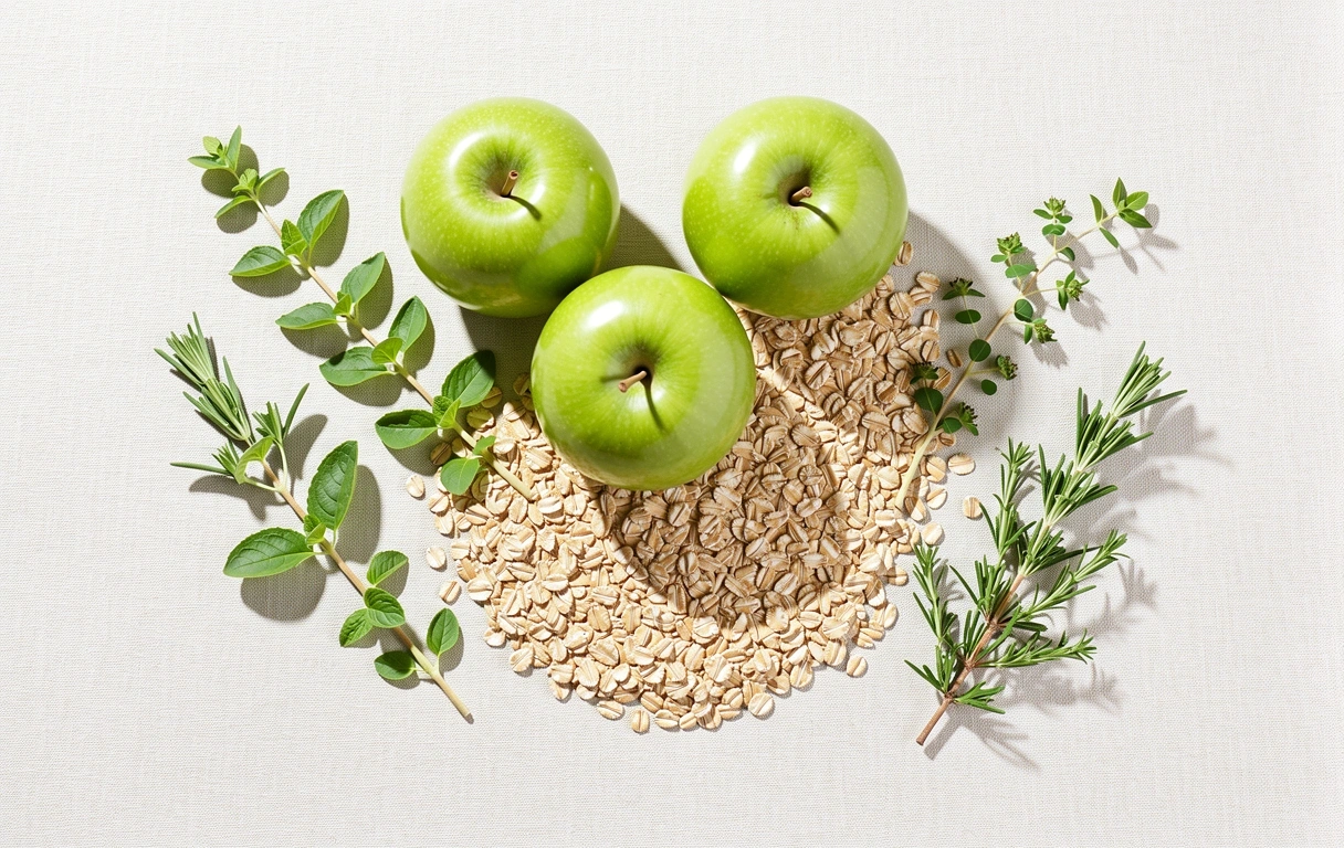 Frische Lebensmittel im Sonnenlicht